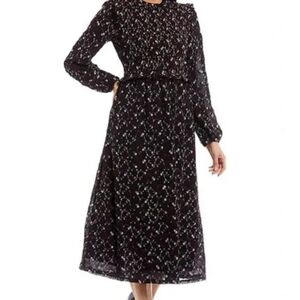 Shabby Chic Romantic Modest NWT Amelia Midi Ditzy floral dress size small